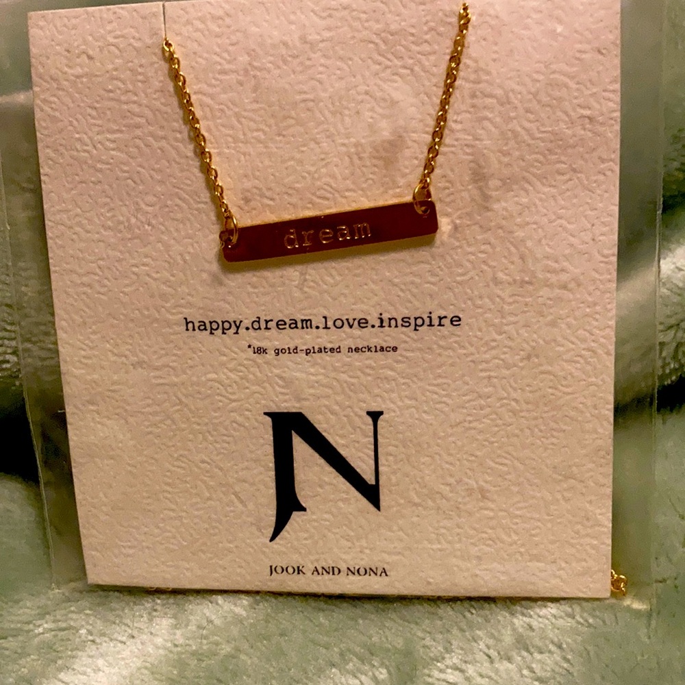 JOOK AND NONA DREAM NECKLACE. NWOT.